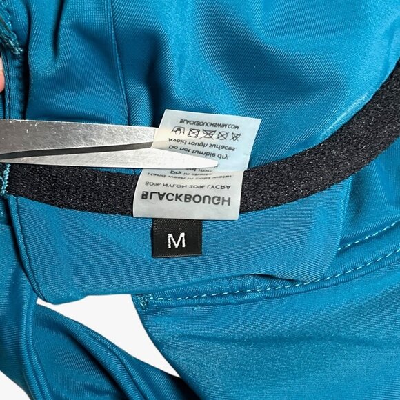 NWT Blackbough Juliette Teal Bikini Top Size Medium M Adjustable Straps Wired - Picture 6 of 6